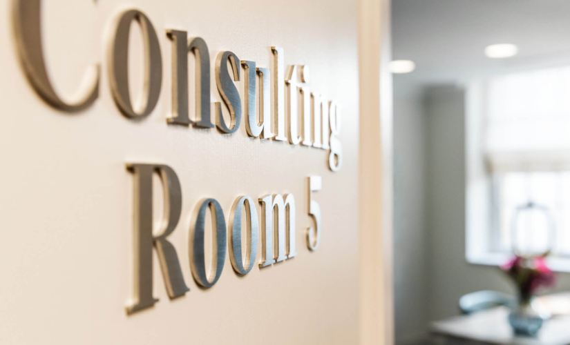 Fertility Clinic consulting room 5 sign