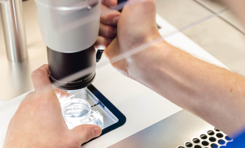Picture of equipment in a fertility laboratory